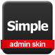 Super Simple Admin Theme - ThemeForest Item for Sale