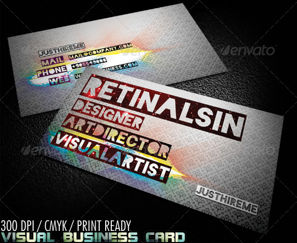 Visual Business Card - Creative Business Cards
