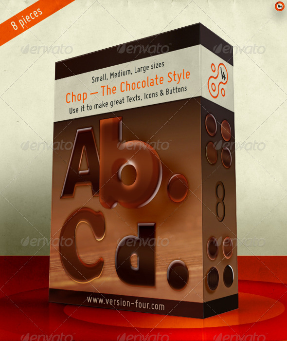 GraphicRiver Chop The Chocolate Style 148102 GraphicRiver Chop The Chocolate Style 148102
