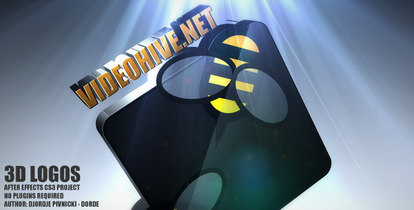 After Effects Project - VideoHive 3D logos 148218 After Effects Project - VideoHive 3D logos 148218