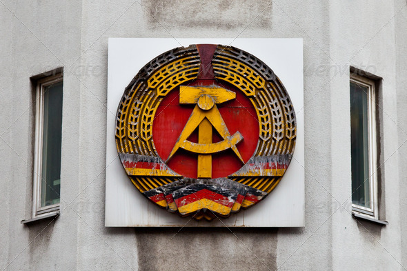 Hammer and Sickle Symbol of Communist - Stock Photo - Images