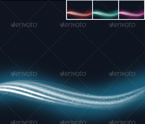 Wavy Abstract Background #2 - Abstract Backgrounds