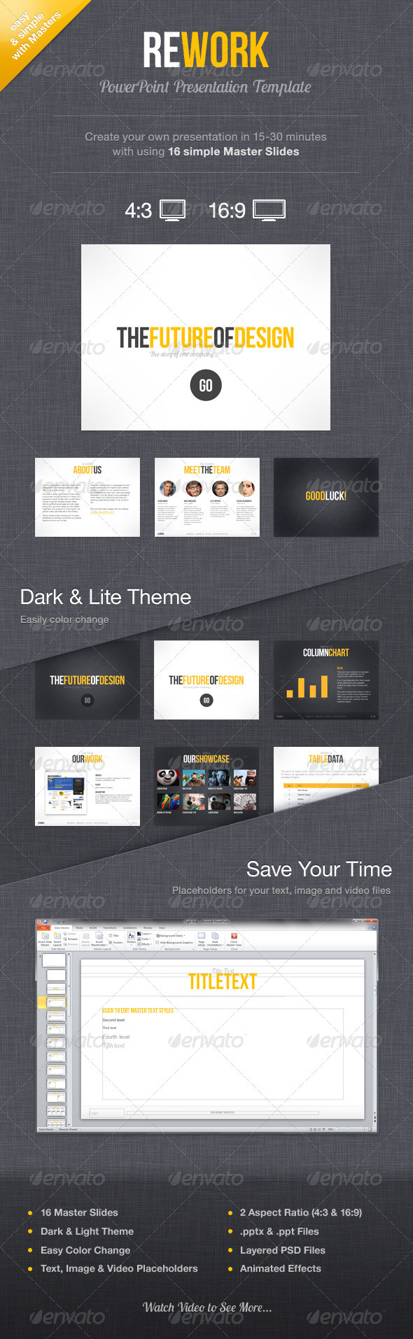 GraphicRiver Rework PowerPoint Presentation Template 1249481 GraphicRiver Rework PowerPoint Presentation Template 1249481