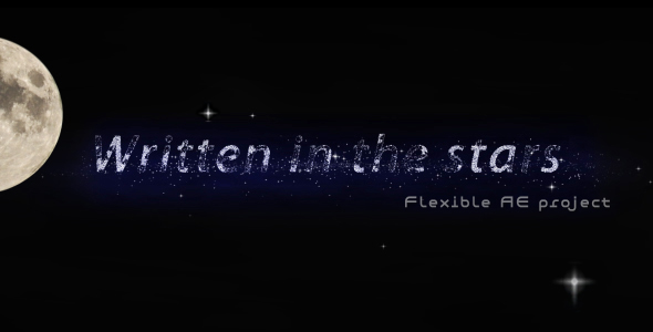 After Effects Project - VideoHive Written in the Stars titles presentation sting 148326 After Effects Project - VideoHive Written in the Stars titles presentation sting 148326