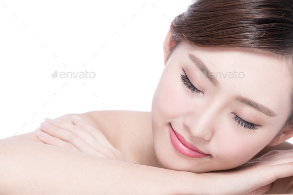 Charming woman Smile enjoy spa - Stock Photo - Images - 2015-08-20_0198-LR