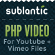 PHP Video Plugin - CodeCanyon Item for Sale