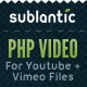 PHP Video Plugin PHP Video Plugin - CodeCanyon Item for Sale