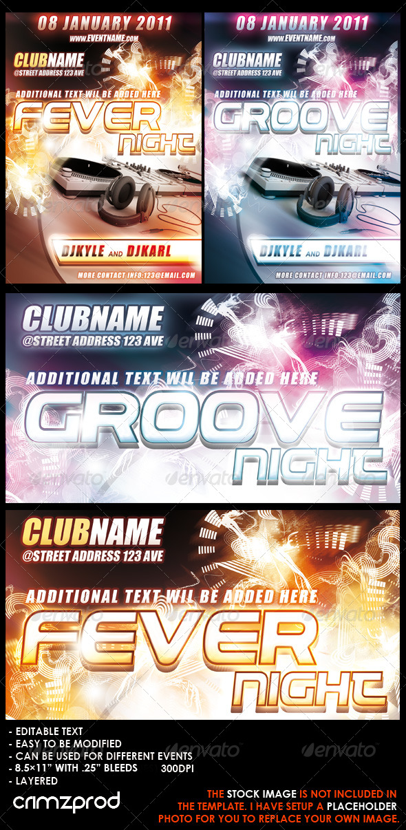 Club Party Poster / Flyer(01) - Clubs & Parties Events