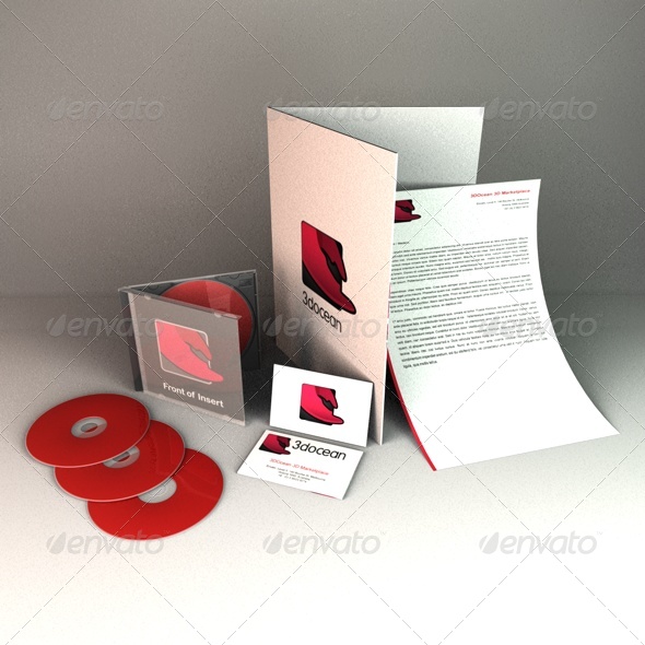 Identity Showcase - 3DOcean Item for Sale