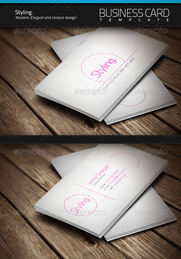 Styling Business Card - Creative Business Cards