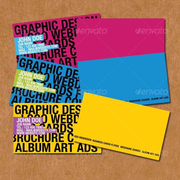GraphicRiver Modern Business Cards 53097 GraphicRiver Modern Business Cards 53097