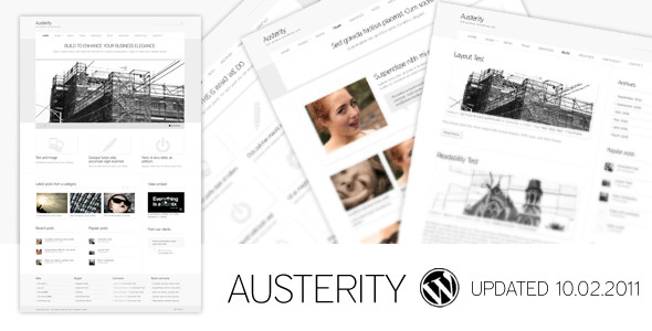 Austerity - Creative WordPress