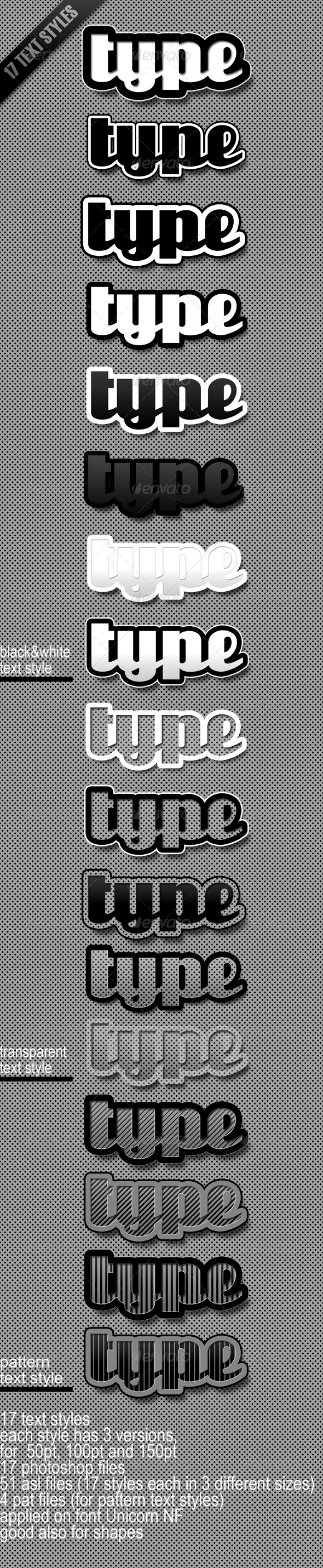 GraphicRiver Text Styles 164122 GraphicRiver Text Styles 164122