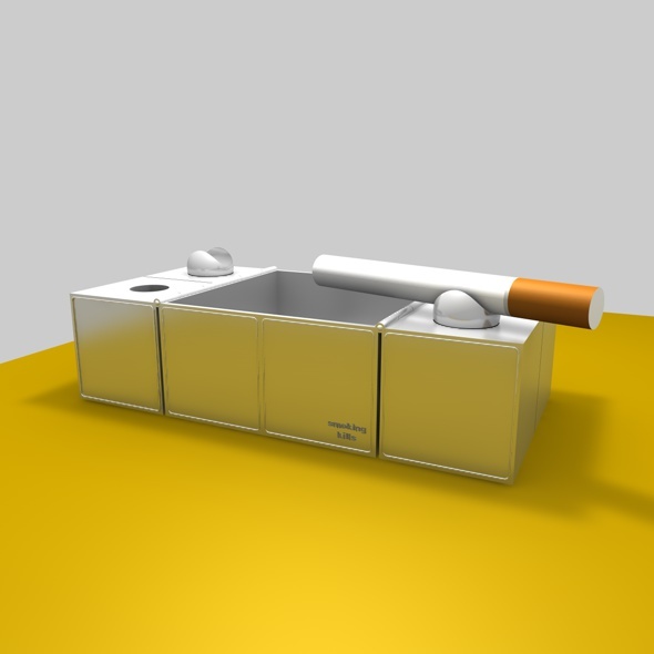 3DOcean 3D model ashtray 1379702 3DOcean 3D model ashtray 1379702