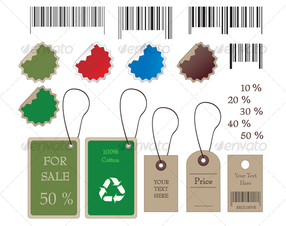 GraphicRiver Barcodes stickers tally and labels 55353 GraphicRiver Barcodes stickers tally and labels 55353