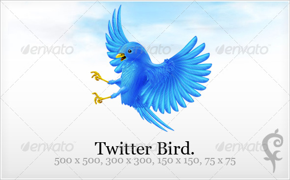 GraphicRiver Twitter Bird 49302 GraphicRiver Twitter Bird 49302