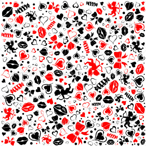 Valentine's Day Texture - Valentines Seasons/Holidays