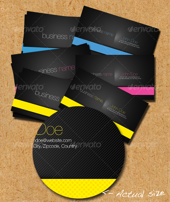 Fun Line Business Cards - Corporate Business Cards