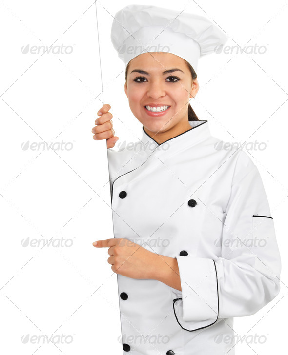 Female Chef - Stock Photo - Images