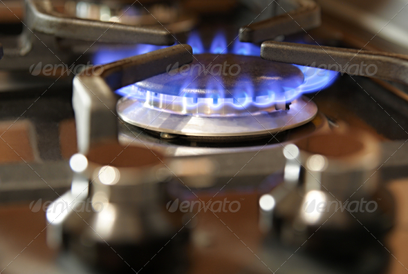Gas cooker burner