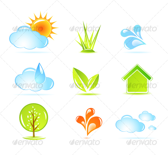 Nature icons - Web Icons