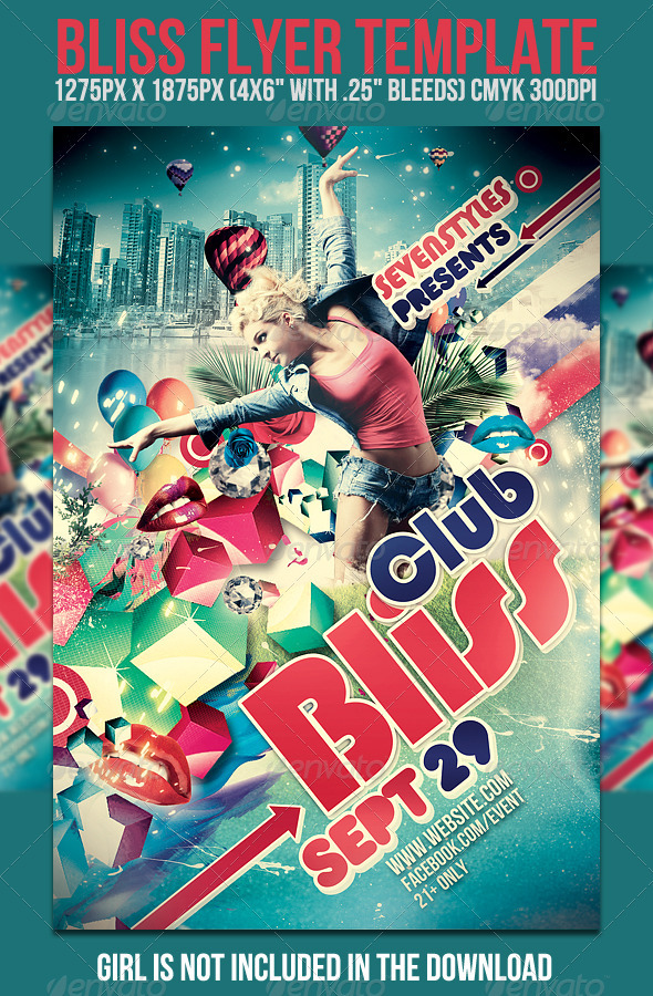 GraphicRiver Bliss Flyer Template 555273 GraphicRiver Bliss Flyer Template 555273