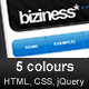 Biziness 2.0 - jQuery, HTML business template - ThemeForest Item for Sale