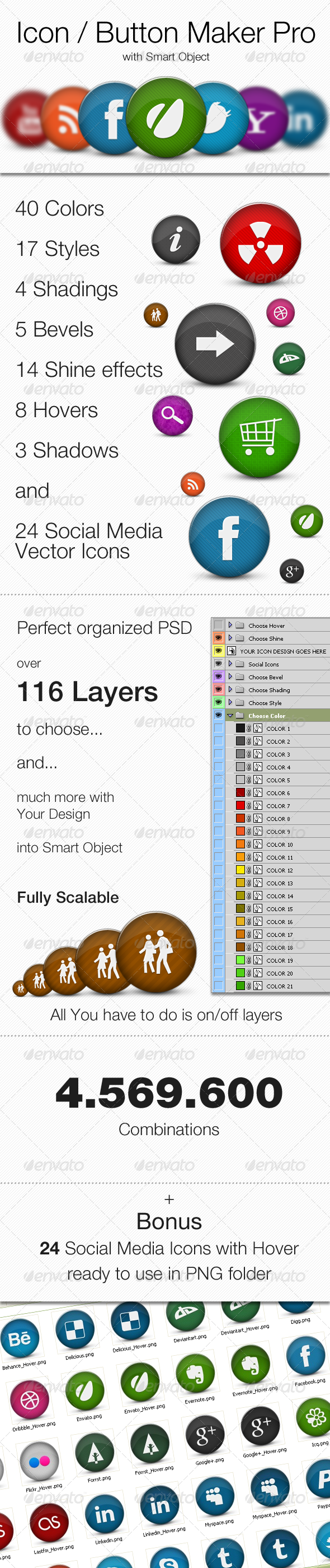 GraphicRiver Icons Buttons Maker Pro 1473169 GraphicRiver Icons Buttons Maker Pro 1473169