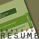 Graceful Resume (A4 & Us Letter Layout) - GraphicRiver Item for Sale