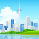 Business City Background Business City Background - GraphicRiver Item for Sale
