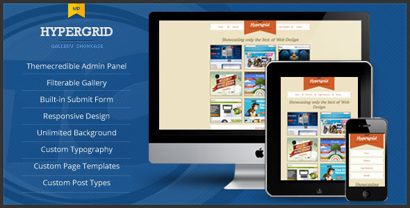 HyperGrid: Responsive Gallery Showcase WP Theme