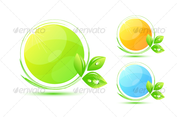 Environmental symbols - Nature Conceptual