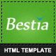 Bestia - Clean and Fresh Website Template - ThemeForest Item for Sale