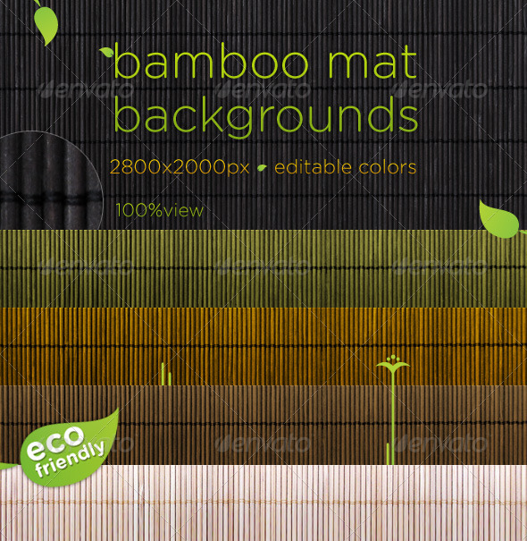 GraphicRiver Bamboo Mat Natural Backgrounds 180201 GraphicRiver Bamboo Mat Natural Backgrounds 180201