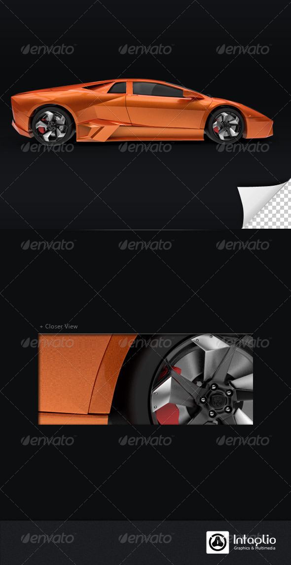 GraphicRiver Orange Car 3D Render 001 1528500 GraphicRiver Orange Car 3D Render 001 1528500