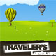 Traveler&#x27;s Landscape XHTML drawn styled template - ThemeForest Item for Sale