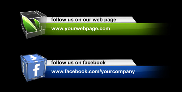 After Effects Project - VideoHive Social Media Lower Third Pack 1577366 After Effects Project - VideoHive Social Media Lower Third Pack 1577366