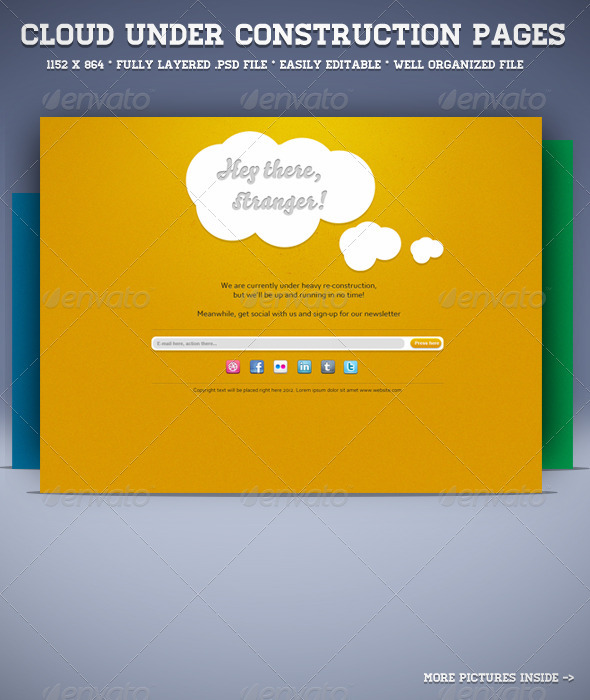 GraphicRiver Cloud Under Construction Page 1587071 GraphicRiver Cloud Under Construction Page 1587071