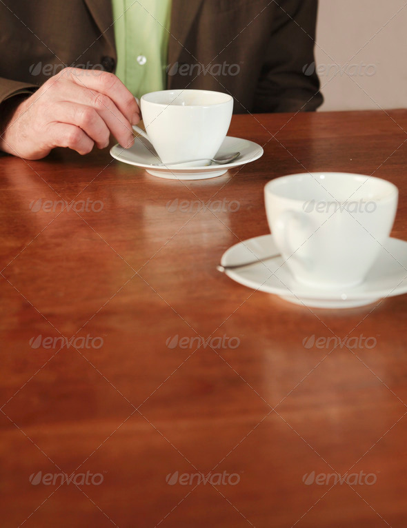 Business and coffee drinking - Stock Photo - Images
