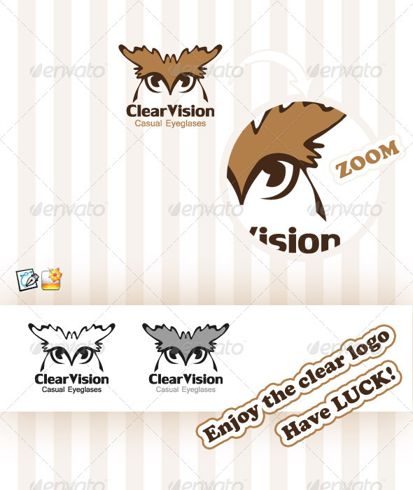 Owl - Clear Vision - Logo Templates