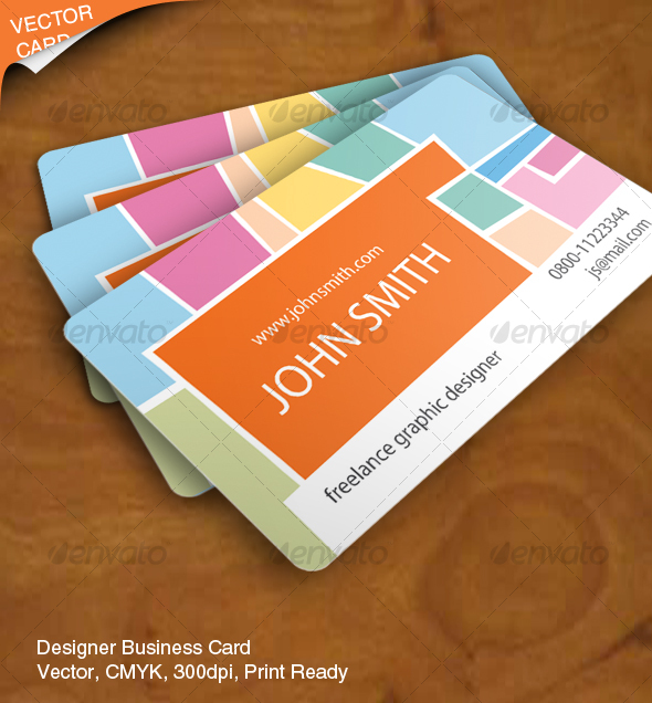 Designer Business Card, Vector - Creative Business Cards