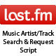 Music Artist/Track Search &amp; Request Script - CodeCanyon Item for Sale