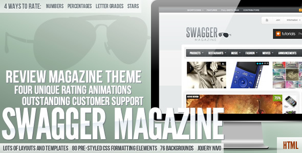 SwagMag - Magazine/Review Theme