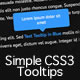 Simple CSS3 Tooltips - CodeCanyon Item for Sale