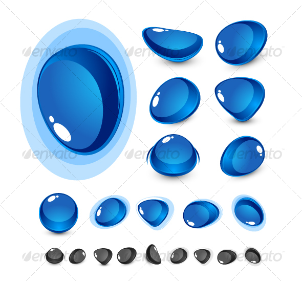 Abstract glass shapes - Web Technology