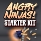Angry Ninjas Sling Shot Game Starter Kit for iOS - CodeCanyon Item for Sale