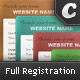 Full Registration Form with "Thank You" email Full Registration Form with "Thank You" email - GraphicRiver Item for Sale