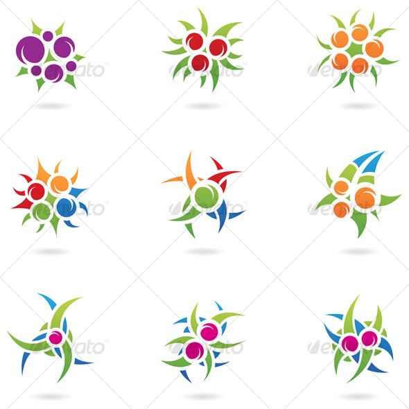 plant icons - Abstract Icons
