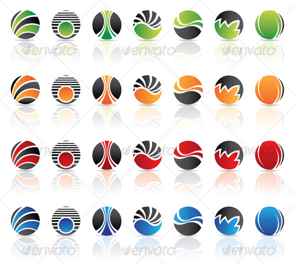 round icons - Abstract Icons