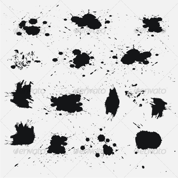 Vector grunge elements - Decorative Symbols Decorative